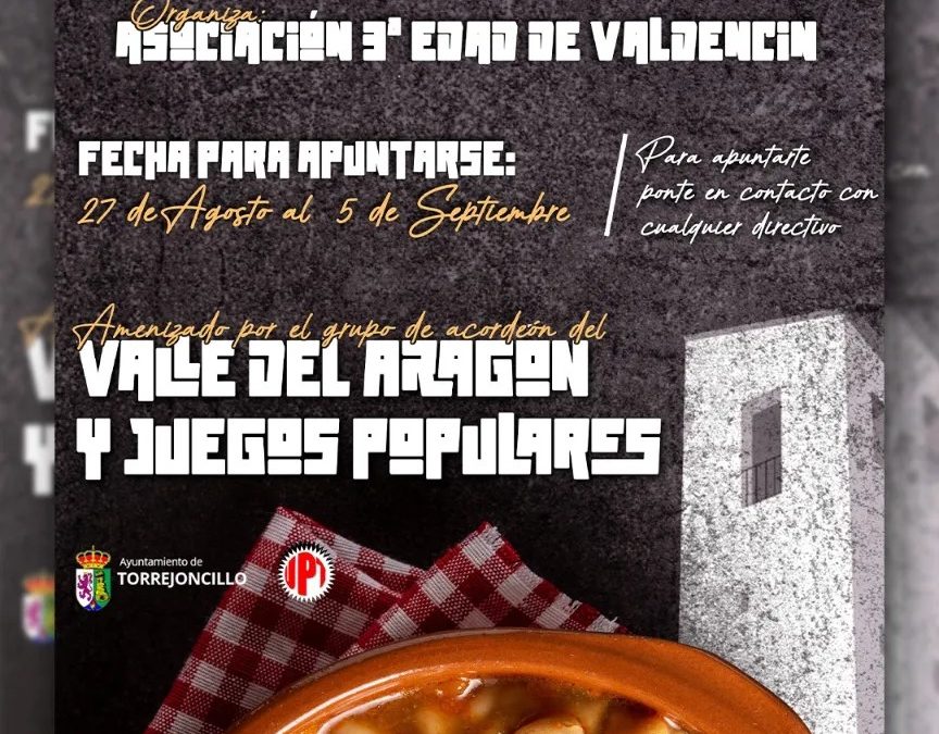 COCIDO POPULAR EN VALDENCÍN