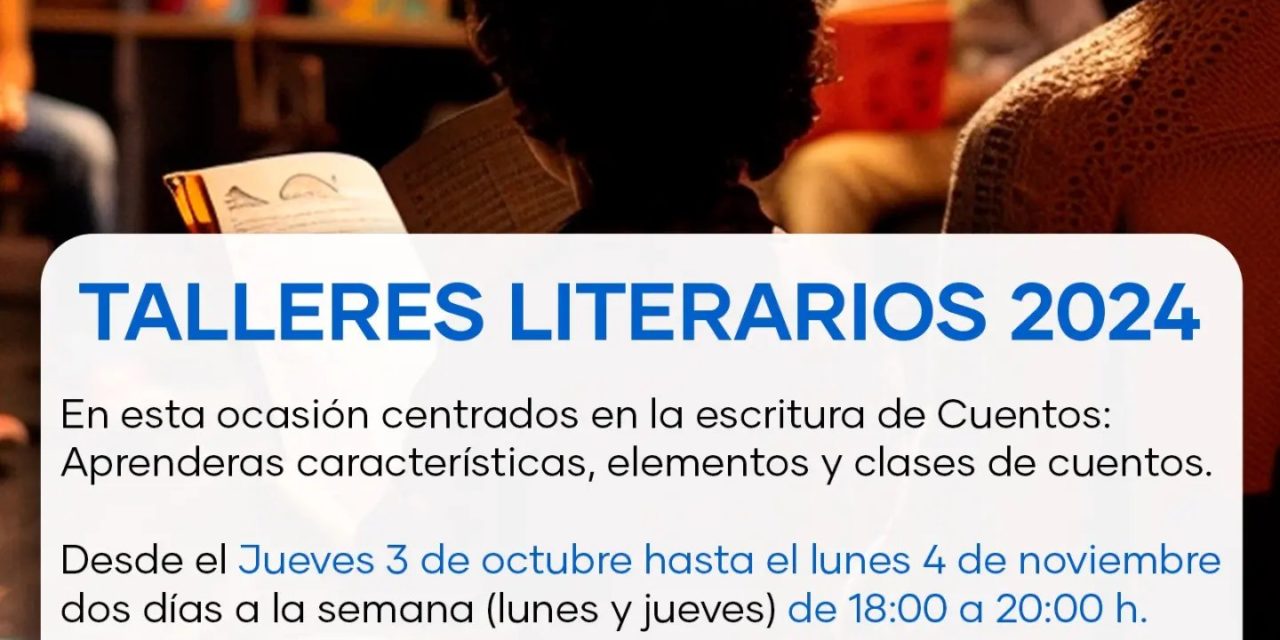 Vuelven los Talleres Literarios a nuestra Universidad Popular de Torrejoncillo.