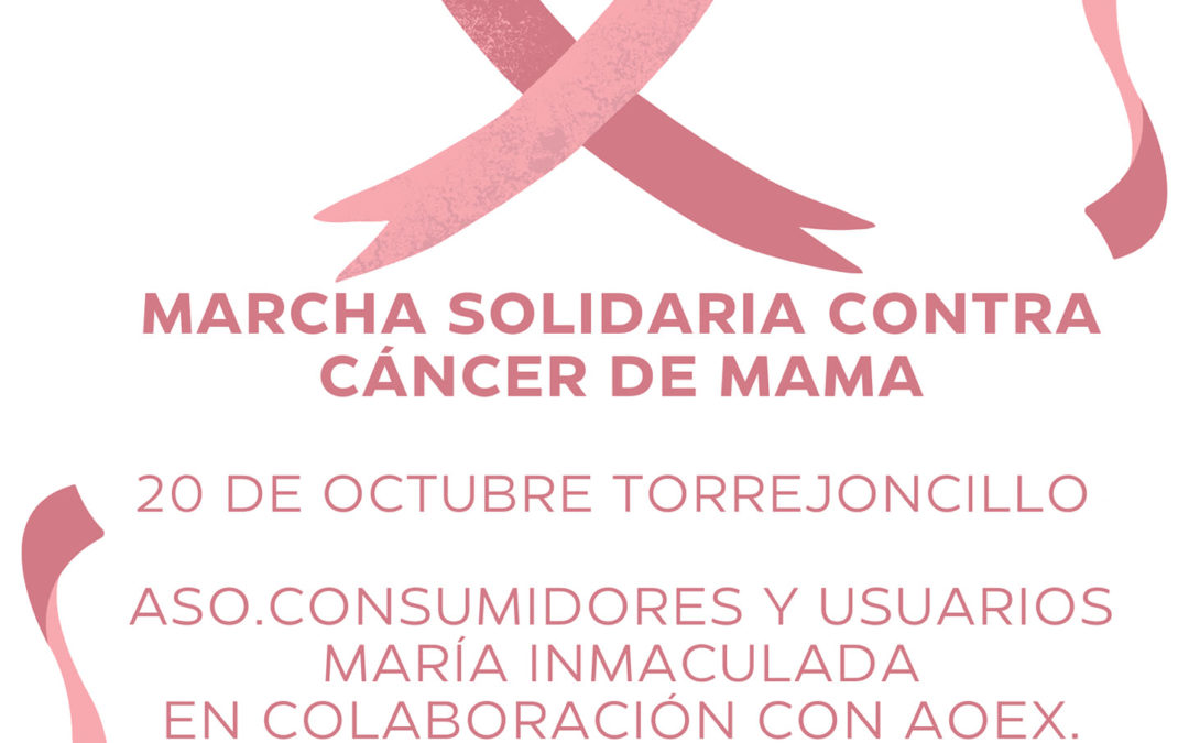 Marcha solidaria contra el cáncer de mama