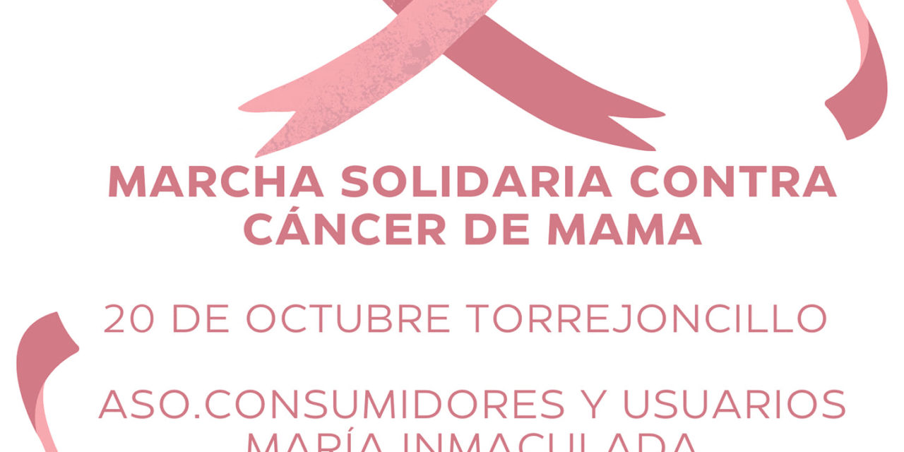 Marcha solidaria contra el cáncer de mama