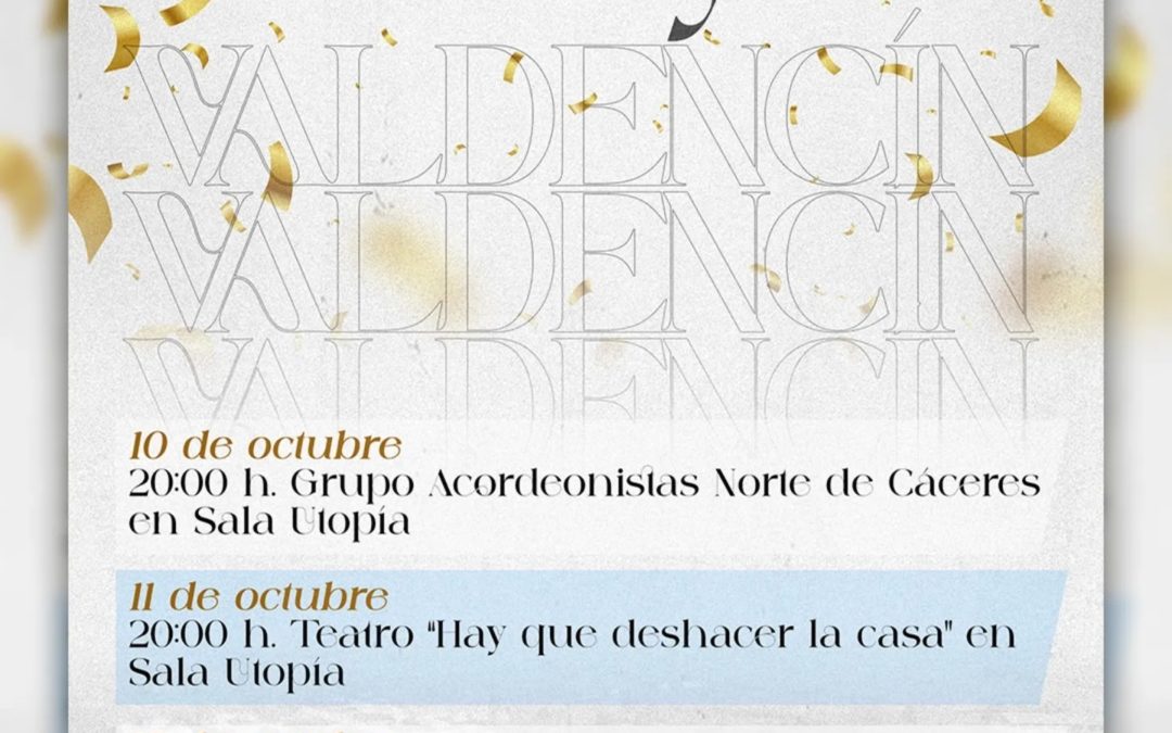 SEMANA DEL MAYOR DE VALDENCÍN 2024