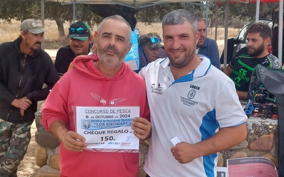 A un solo concurso para finalizar la temporada ya tenemos ganador del último concurso puntuable de la Sociedad de Pescadores Los Encinares