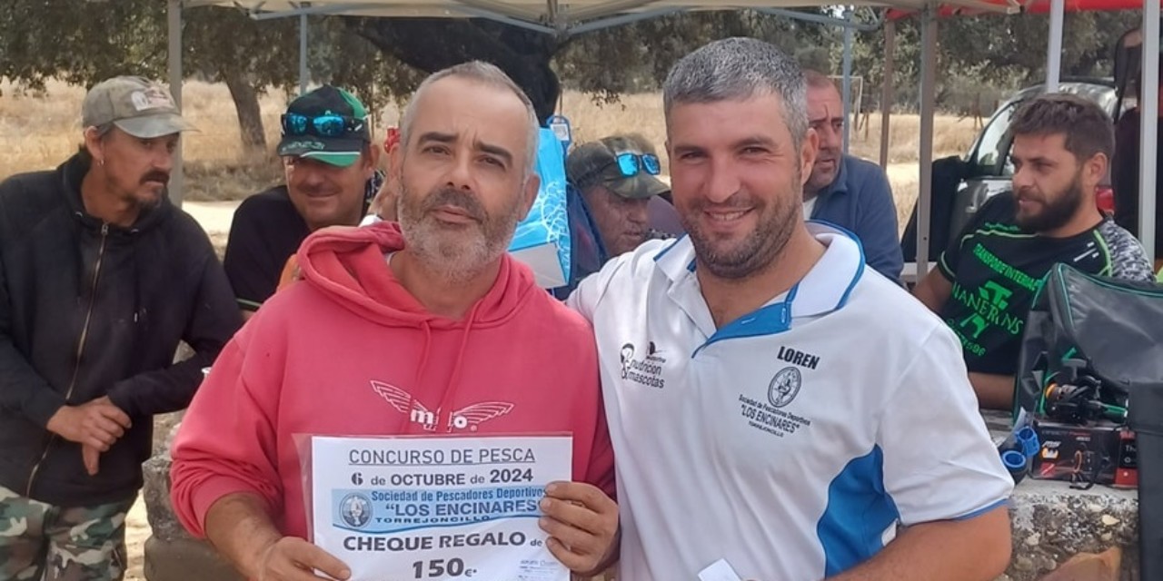 A un solo concurso para finalizar la temporada ya tenemos ganador del último concurso puntuable de la Sociedad de Pescadores Los Encinares