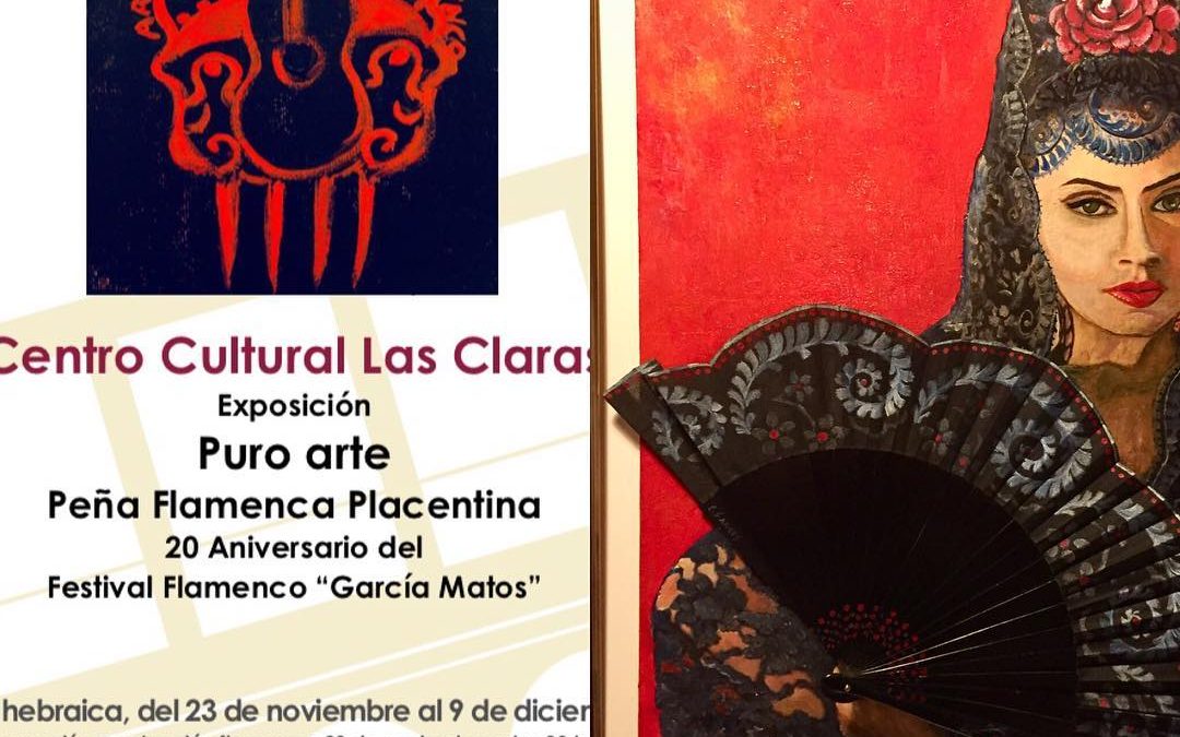 Carmina Santos en la Exposición Arte Puro de Plasencia