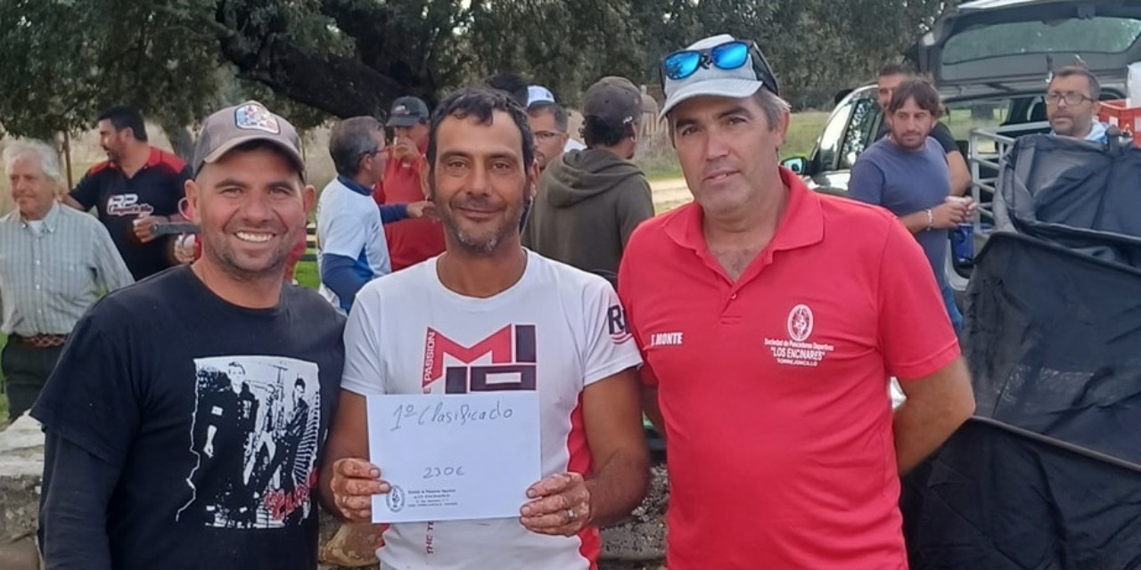Celebrado el último concurso de pesca de la Sociedad de Pescadores Los Encinares