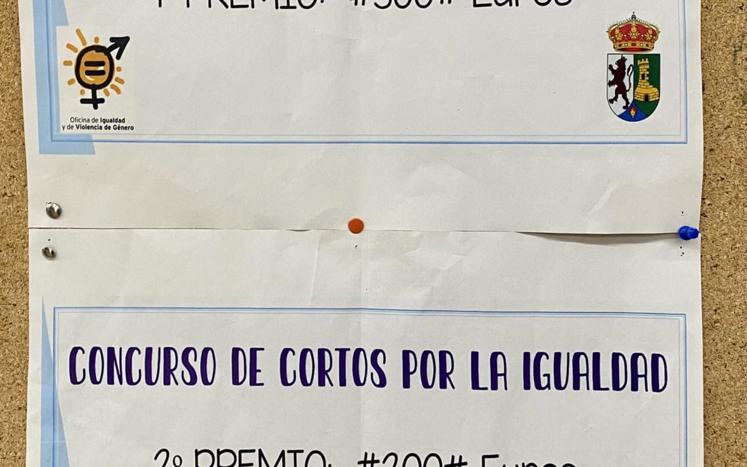 EL CEIP. BATALLA DE  PAVÍA ES PREMIADO EN EL CERTAMEN DE CORTOS DIGITALES POR LA IGUALDAD