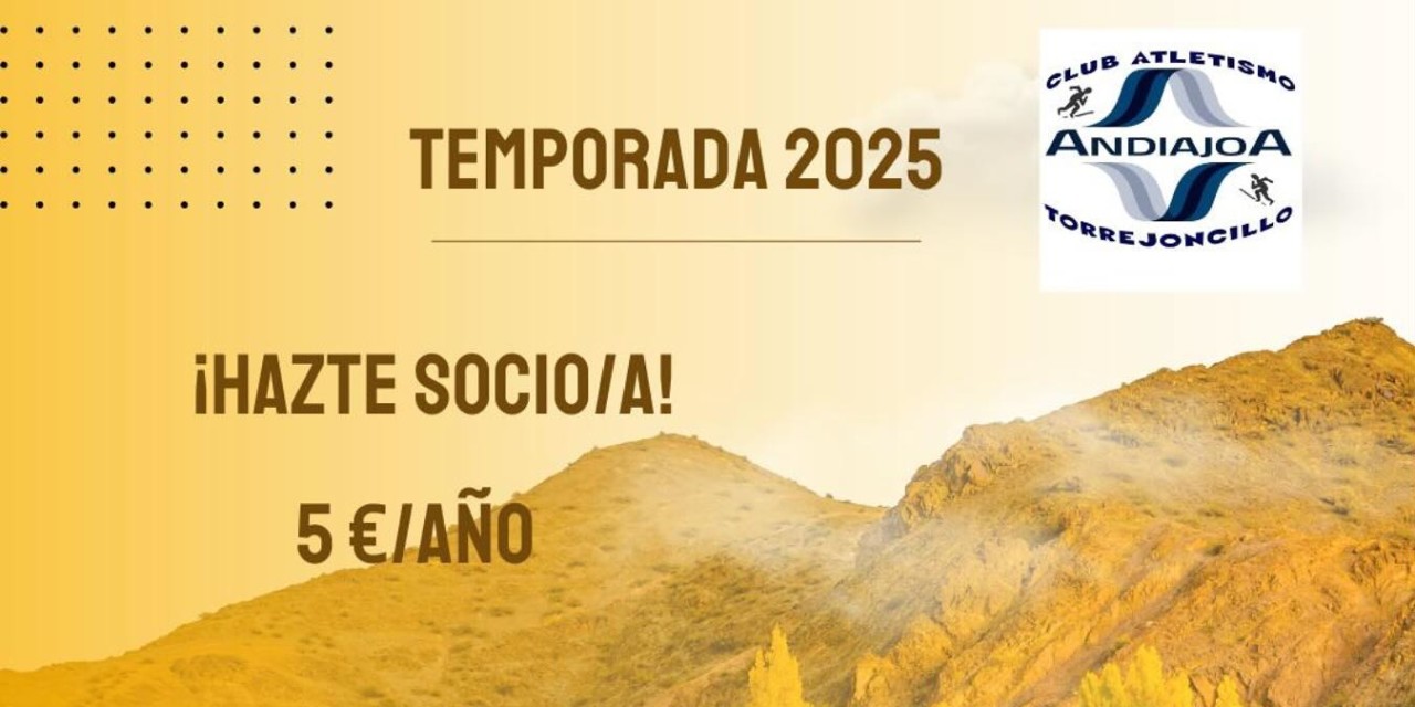El Club Atletismo Andiajoa Torrejoncillo comienza Temporada 2025 de rutas