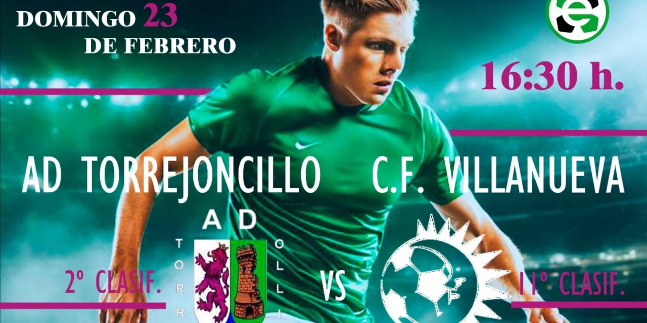 Ocho jornadas restan para el final de la liga y el AD Torrejoncillo está muy bien situado en la clasificación