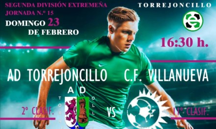 Ocho jornadas restan para el final de la liga y el AD Torrejoncillo está muy bien situado en la clasificación
