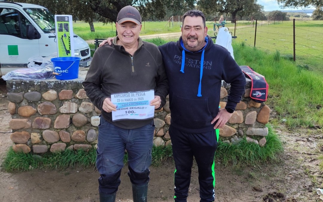 Celebrado el primer concurso de la temporada 2025 de la Sociedad de Pescadores Los Encinares