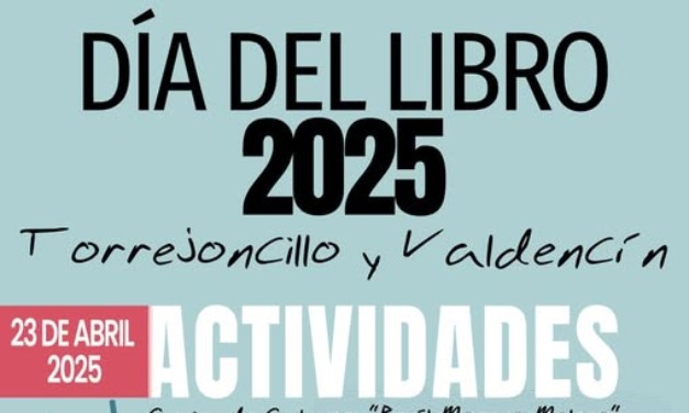DÍA DEL LIBRO DE TORREJONCILLO Y VALDENCÍN 2025