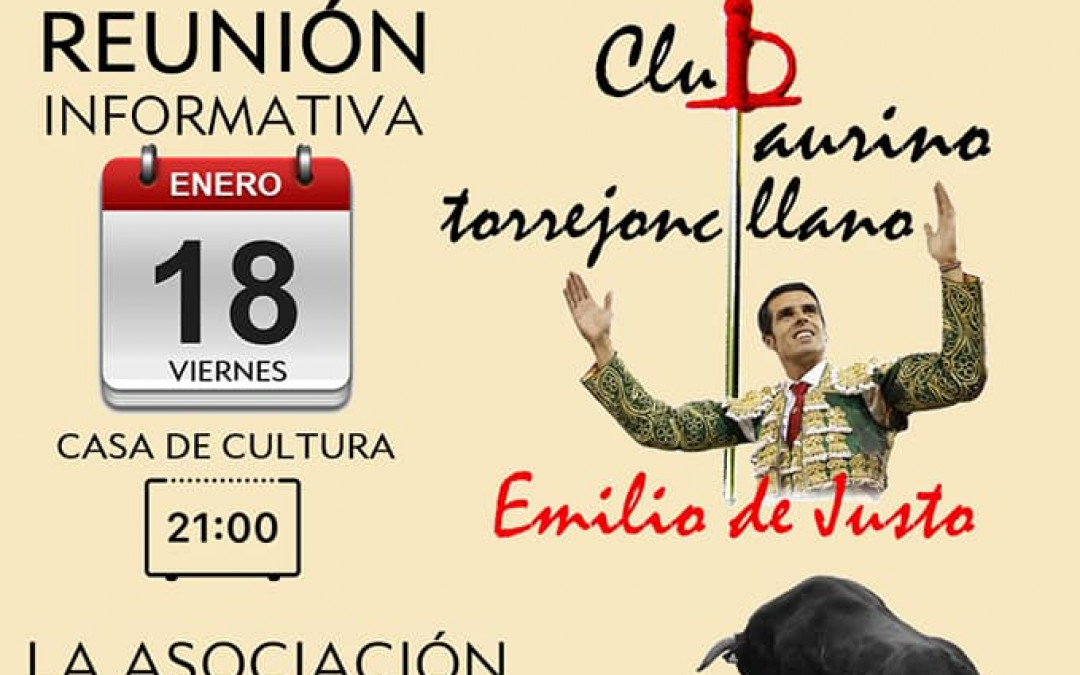 Nace el Club Taurino torrejoncillano Emilio de Justo