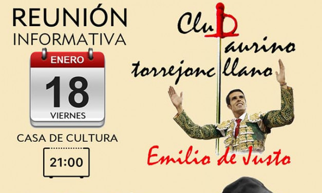 Nace el Club Taurino torrejoncillano Emilio de Justo