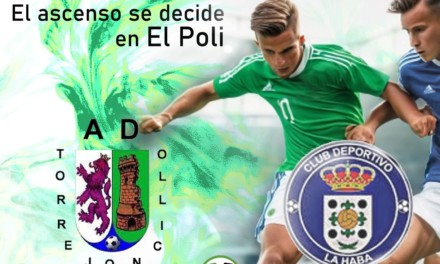 Este domingo el AD Torrejoncillo puede subir de categoría