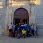 Torrejoncillanos visitan al Cristo de Serradilla