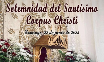 SOLEMNIDAD DEL SANTÍSIMO CUERPO Y SANGRE DE CRISTO