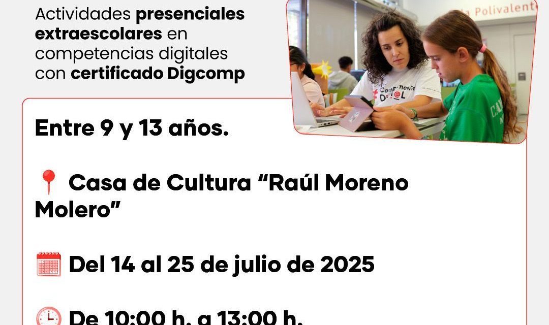 CAMPAMENTO DIGITAL EN TORREJONCILLO