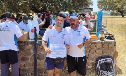 60 participantes se dieron cita en el cuarto concurso de  pesca de la temporada de la Sociedad de Pescadores Los Encinares