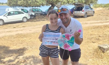 17 participantes en el concurso de pesca infantil de la Sociedad de Pescadores Los Encinares