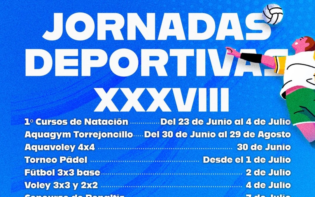 JORNADAS DEPORTIVAS XXXVIII