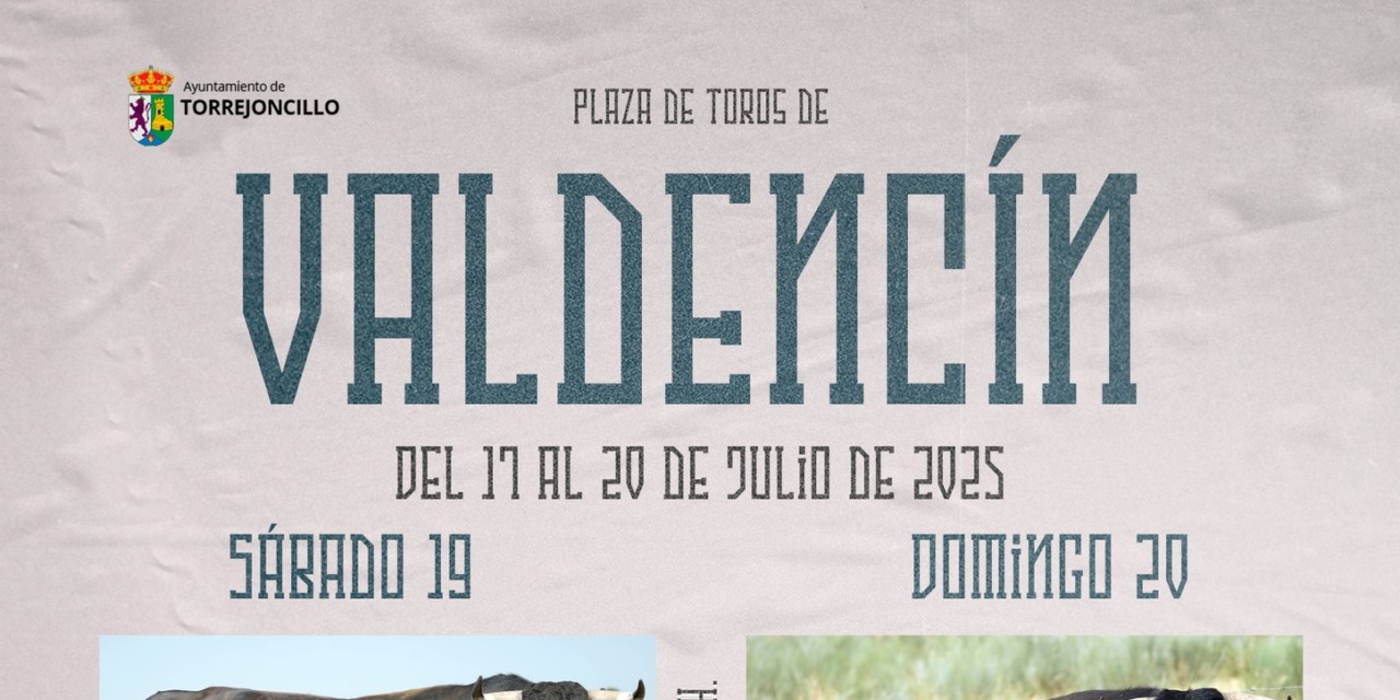 Programa de fiestas Valdencin 2025