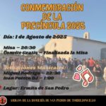 CONMEMORACIÓN DE LA PRECÍNCULA 2025