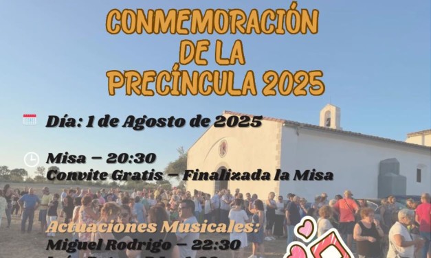 CONMEMORACIÓN DE LA PRECÍNCULA 2025