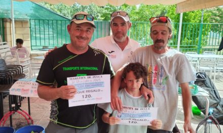 Ganadores del Concurso de Pesca por parejas de la Sociedad de Pescadores Los Encinares