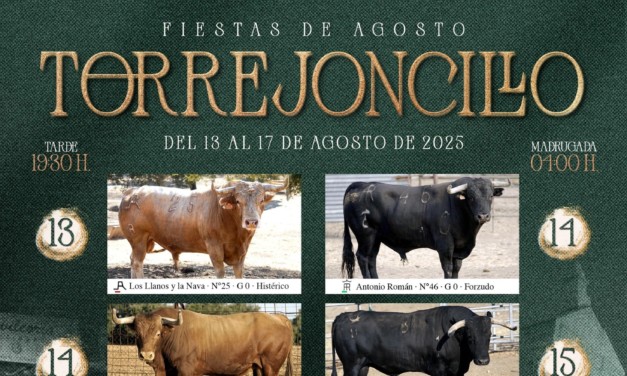 PROGRAMA DE FIESTAS DE AGOSTO DE 2025