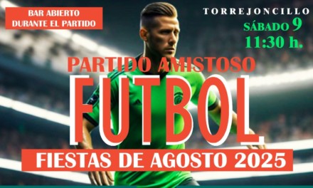 Primer partido amistoso de pretemporada para el AD Torrejoncillo