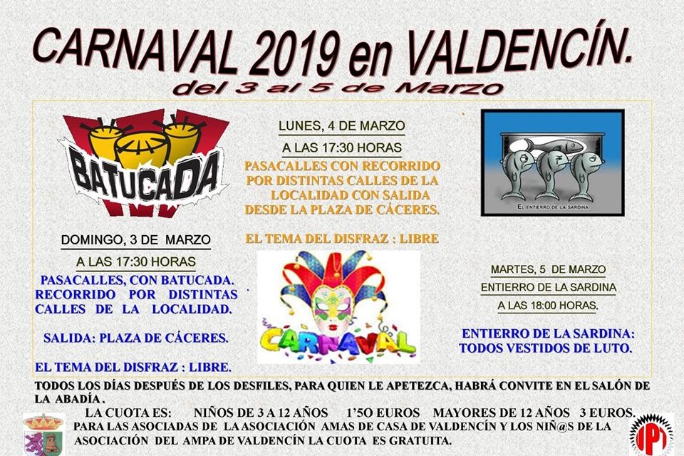 Carnaval 2019 de Valdencin