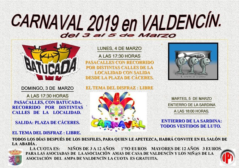 Carnaval 2019 de Valdencin