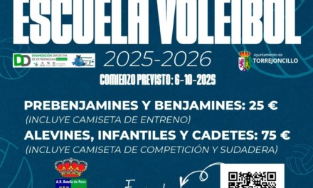 Apertura de inscripciones del AD Batalla de Pavía de Voley