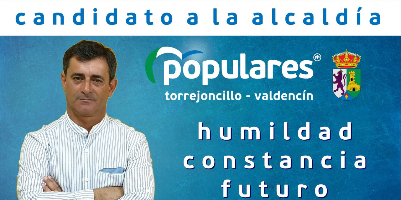 Manuel Rodríguez candidato popular a la Alcaldía de Torrejoncillo-Valdencín