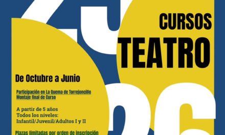 Cursos de Teatro 2025/26 – Universidad Popular de Torrejoncillo