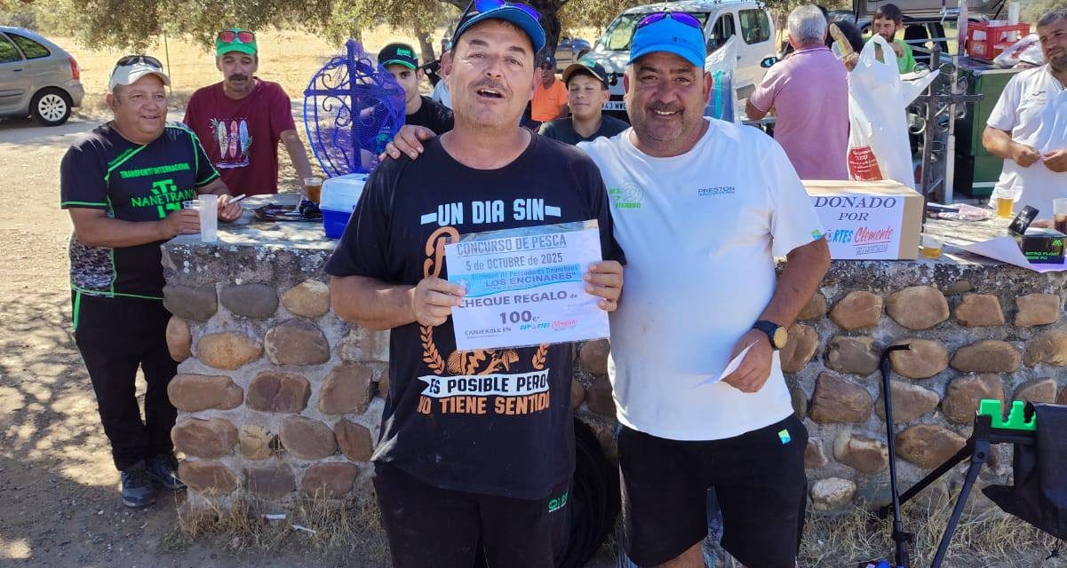 La Sociedad de Pescadores Los Encinares da por finalizada la temporada de concursos de pesca