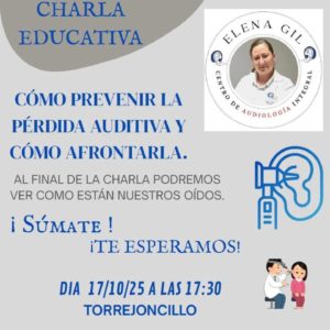Charla educativa: Cómo prevenir la perdida auditiva y como afrontarla