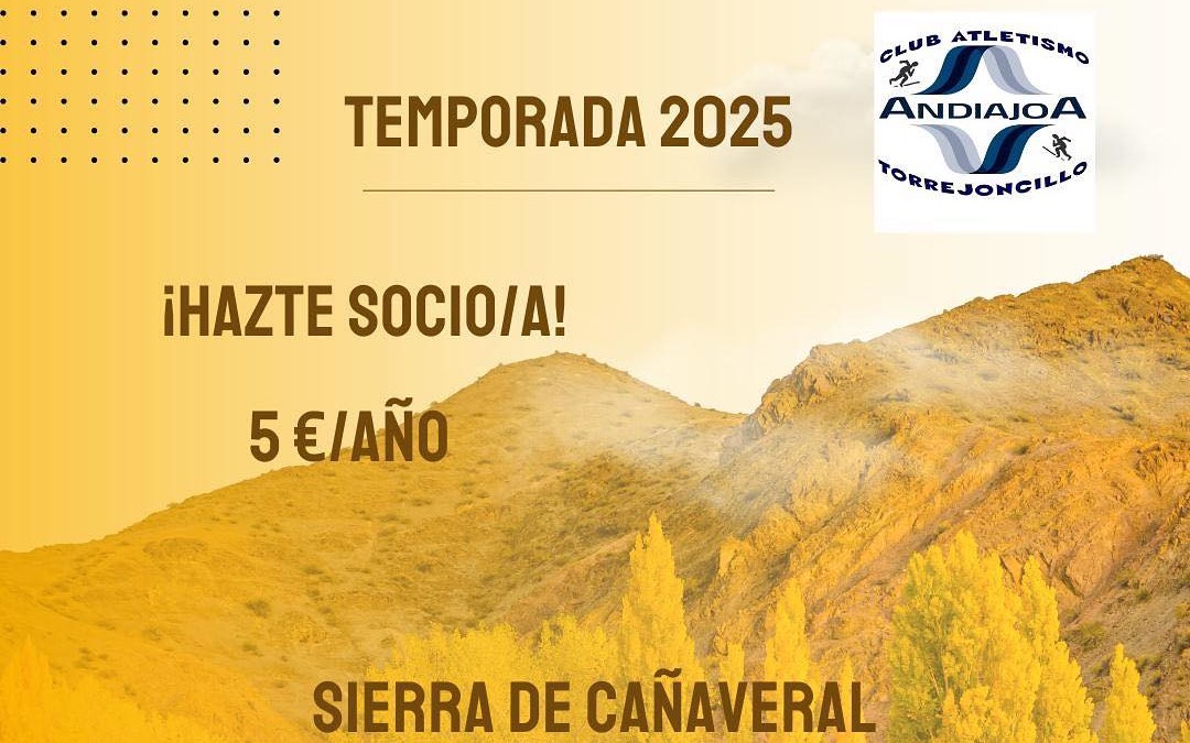 Nueva ruta de senderismo y corriendo del Club Atletismo Andiajoa Torrejoncillo