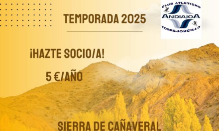 Nueva ruta de senderismo y corriendo del Club Atletismo Andiajoa Torrejoncillo