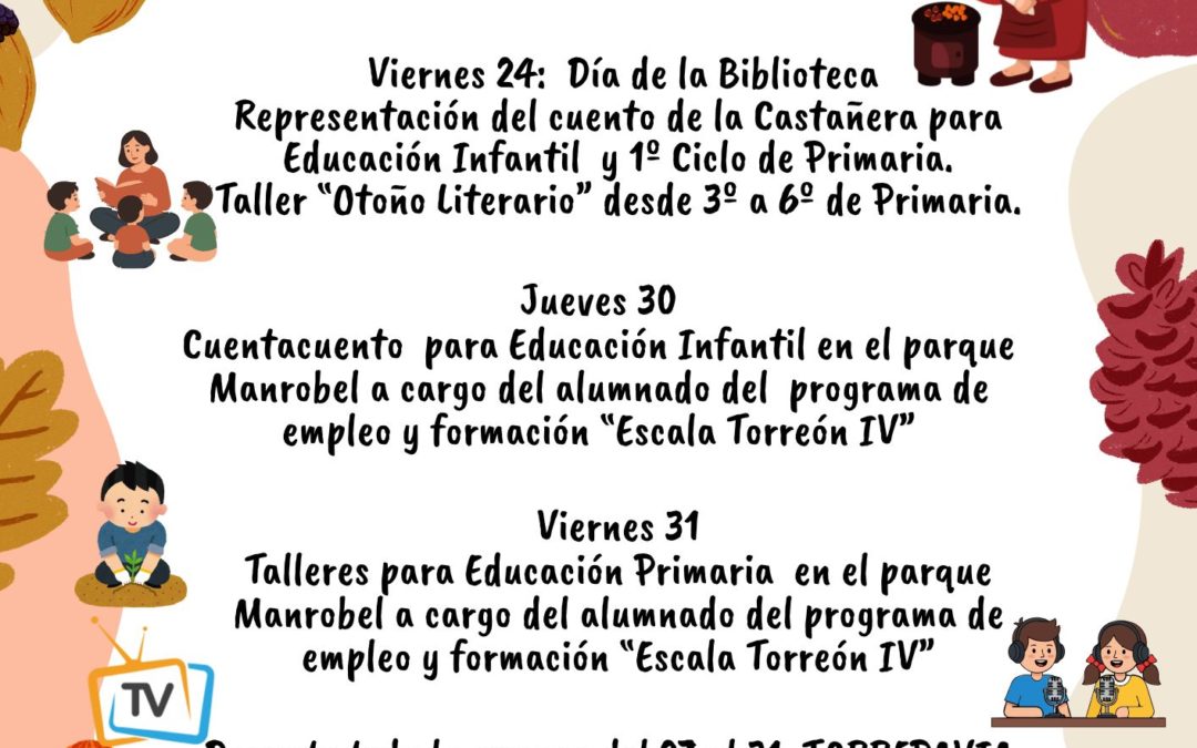 Talleres y Cuentacuentos para Educación Primaria e Infantil del AMPA CEIP Batalla de Pavía