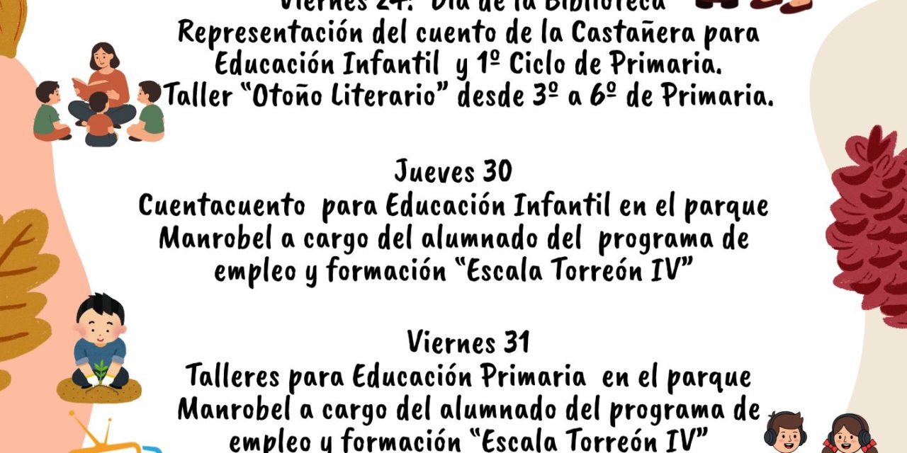 Talleres y Cuentacuentos para Educación Primaria e Infantil del AMPA CEIP Batalla de Pavía