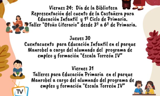Talleres y Cuentacuentos para Educación Primaria e Infantil del AMPA CEIP Batalla de Pavía