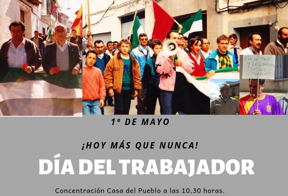 Celebración del 1º de Mayo: ¡Hoy más que nunca!