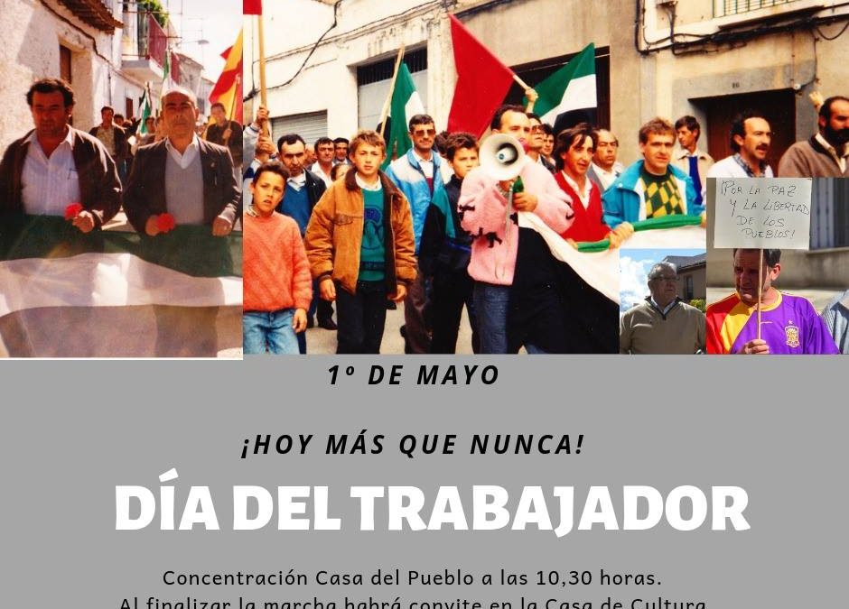 Celebración del 1º de Mayo: ¡Hoy más que nunca!