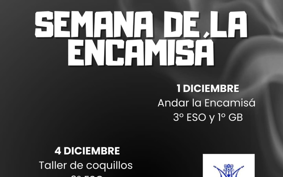 Semana de la Encamisá en el IESO Vía Dalmacia