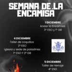 Semana de la Encamisá en el IESO Vía Dalmacia