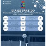 Hoy jueves nueva jornada de liga del AD Batalla de Pavía