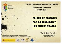 Postales por la Igualdad y los Buenos Tratos en Valdencín