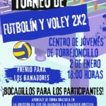 Torneo futbolín y Voley 2×2