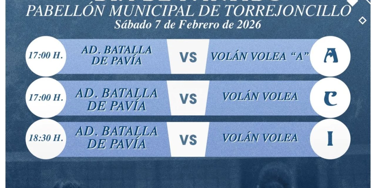 Sábado de Voley del AD Batalla de Pavía